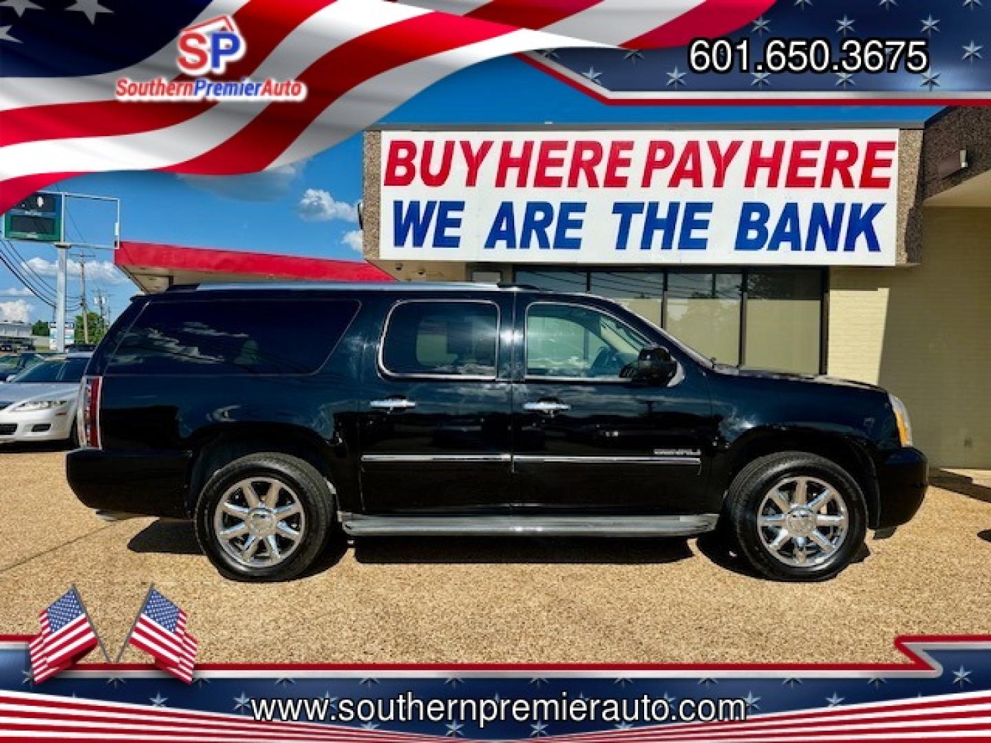 2011 BLACK GMC YUKON XL DENALI (1GKS1MEF7BR) , located at 922 W. Beacon St., Philadelphia, MS, 39350, (601) 650-3675, 32.770447, -89.127151 - Photo#6